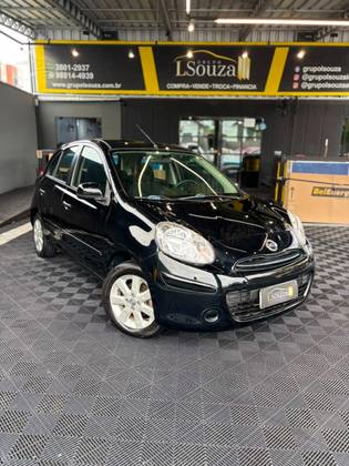 NISSAN MARCH 1.6 SV 16V FLEX 4P MANUAL
